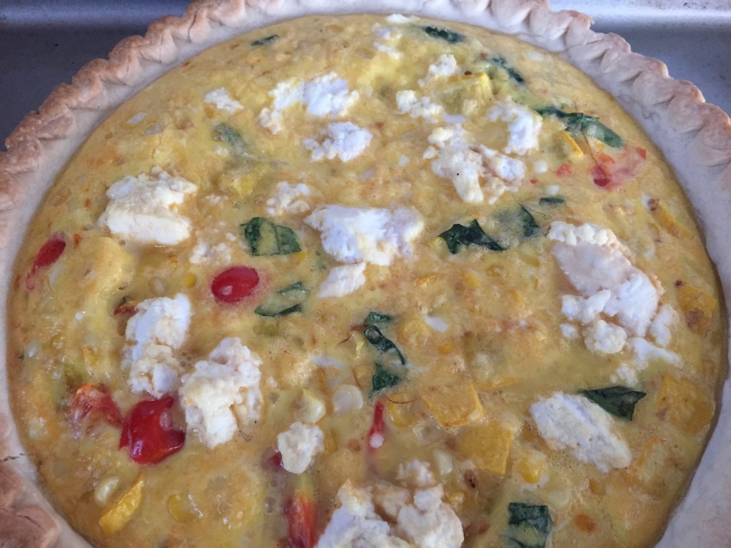 Blue Apron Review quiche