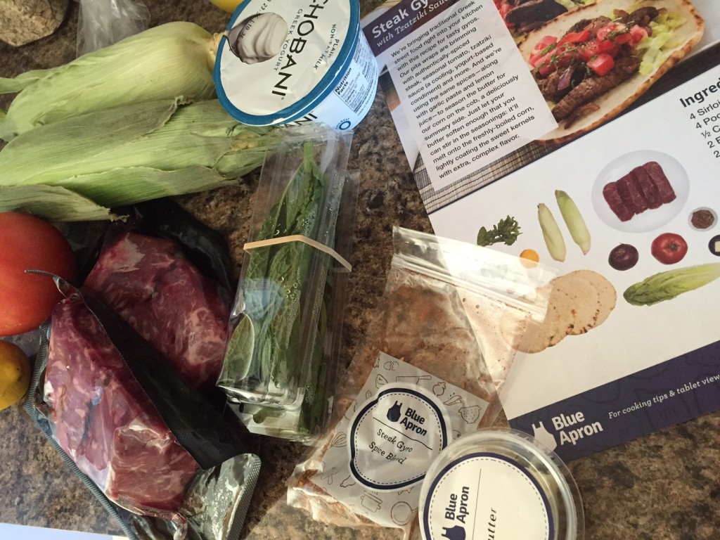 Blue Apron Review recipe