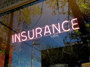 Neon Insurance Office Sign